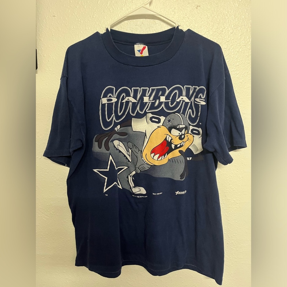 ✨RARE✨ 1992-93 Tasmanian Devil Dallas Cowboys T-Shirt